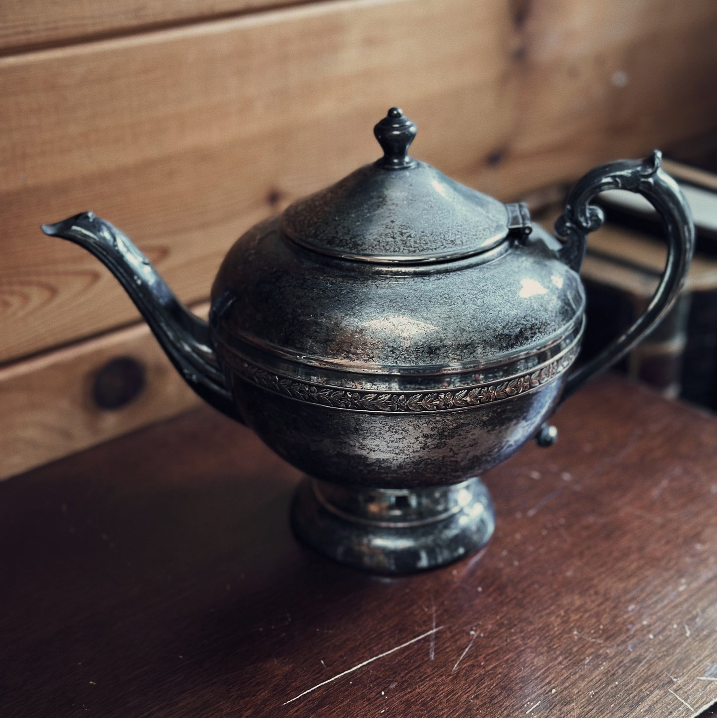 Occamy in Vintage Teapot