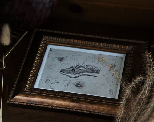 5x7 Print: Hungarian Dragon