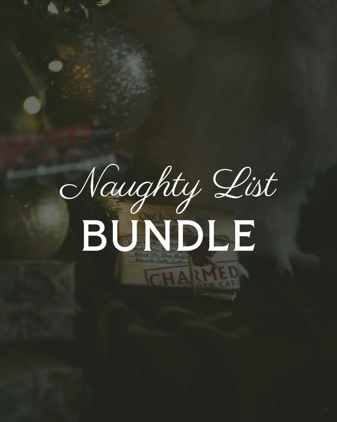 Owl Post Ornament Bundle: Naughty List