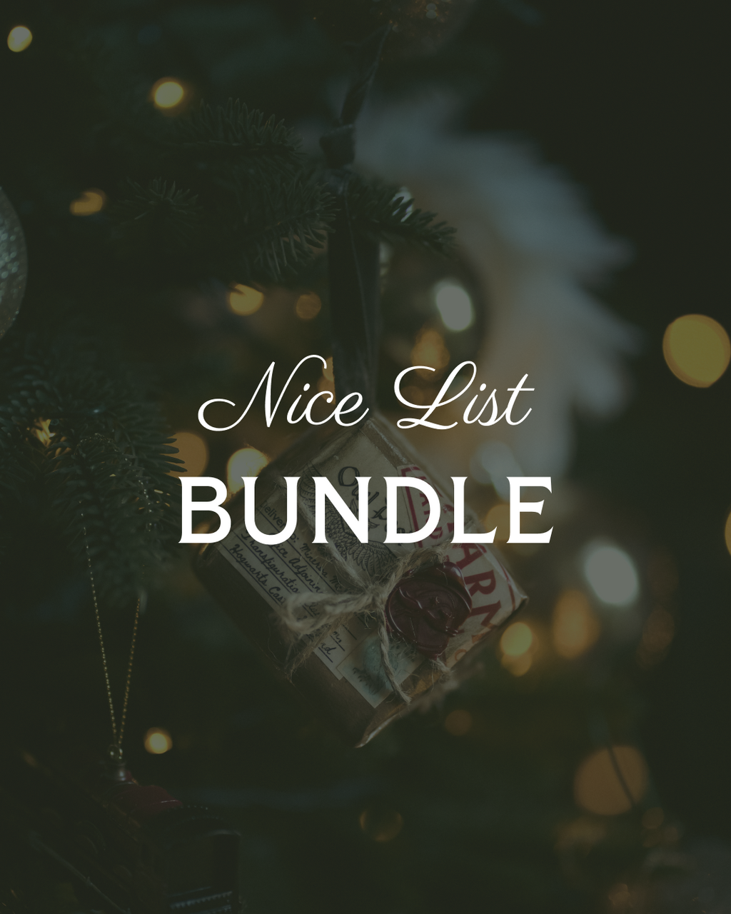 Owl Post Ornament Bundle: Nice List