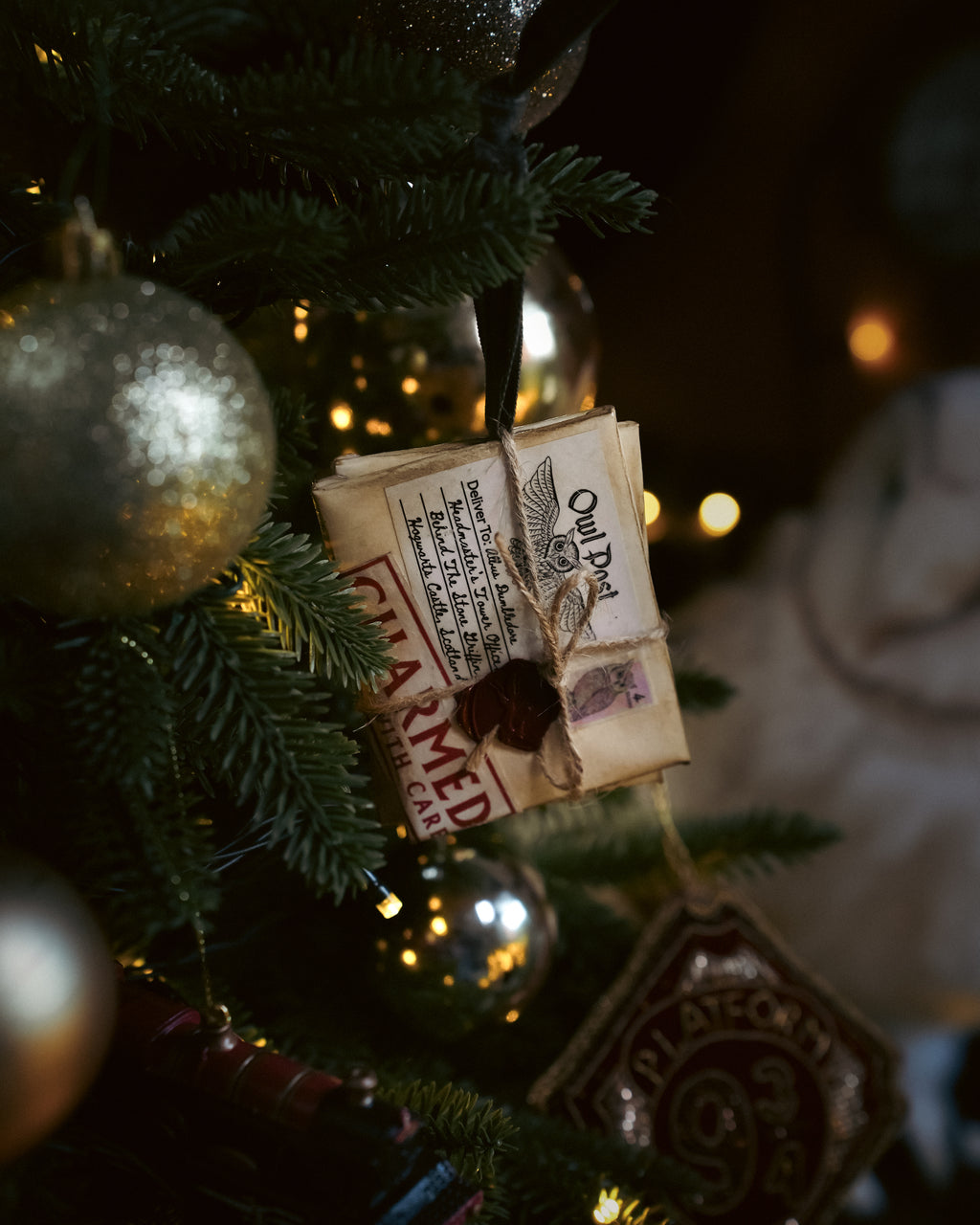 Owl Post Ornament Bundle: Naughty & Nice